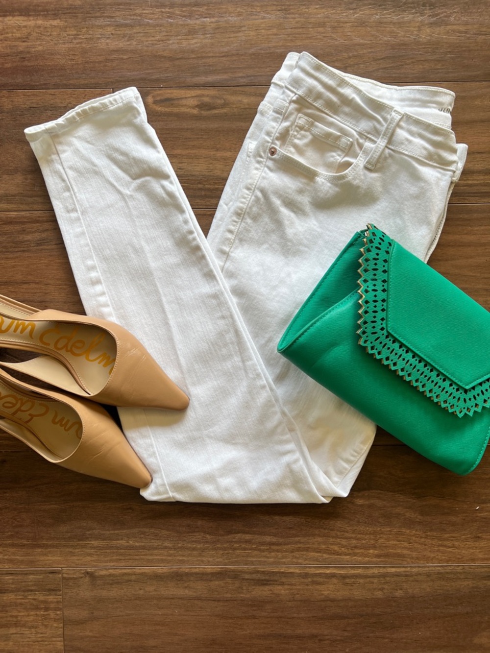 Old Navy White Skinny Jeans - Slim Stretch Denim